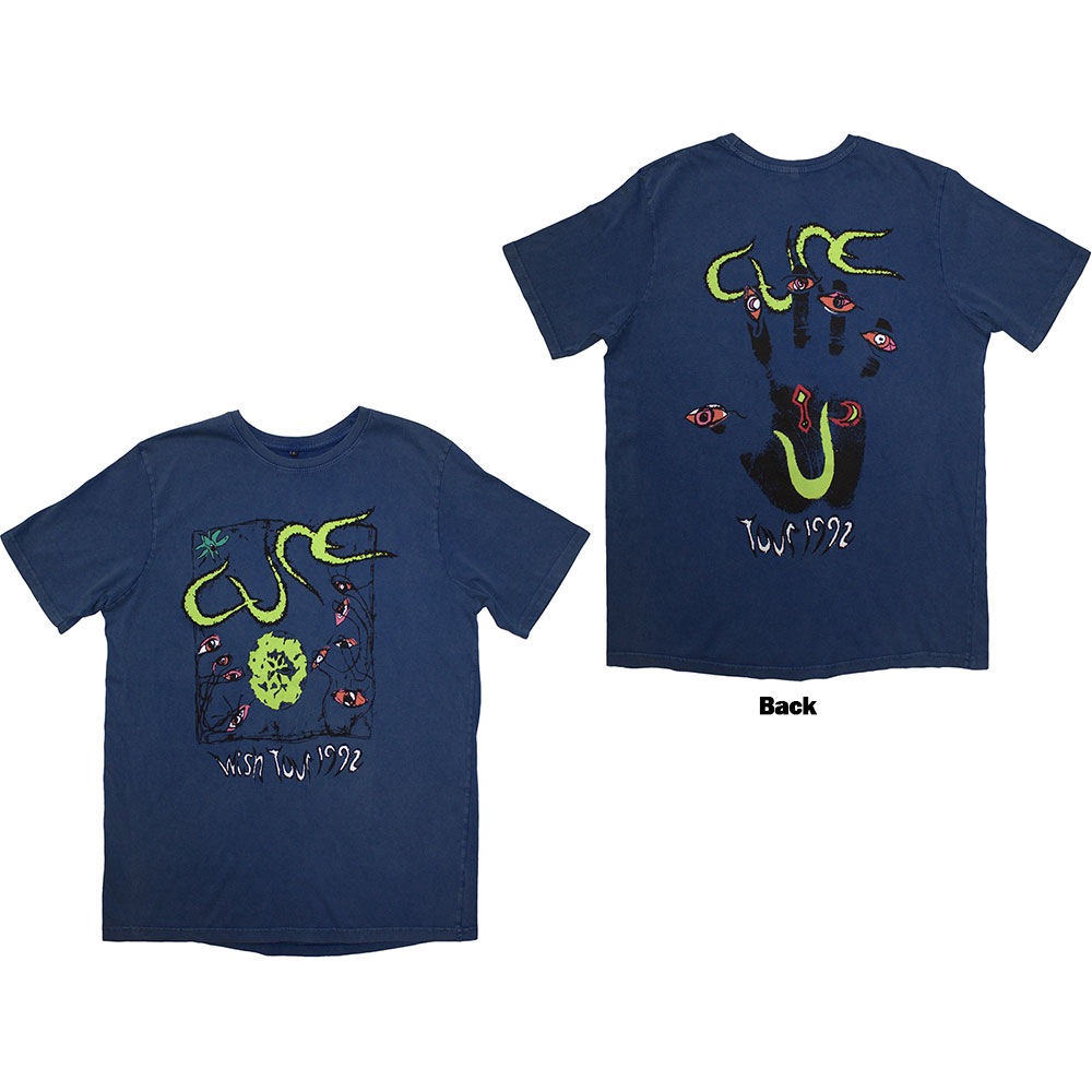 The Cure - Wish Tour '92 Herren T-Shirt - Blau
